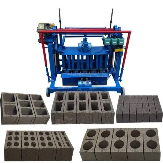 Semi-Automatic Stationary Block Making Machine