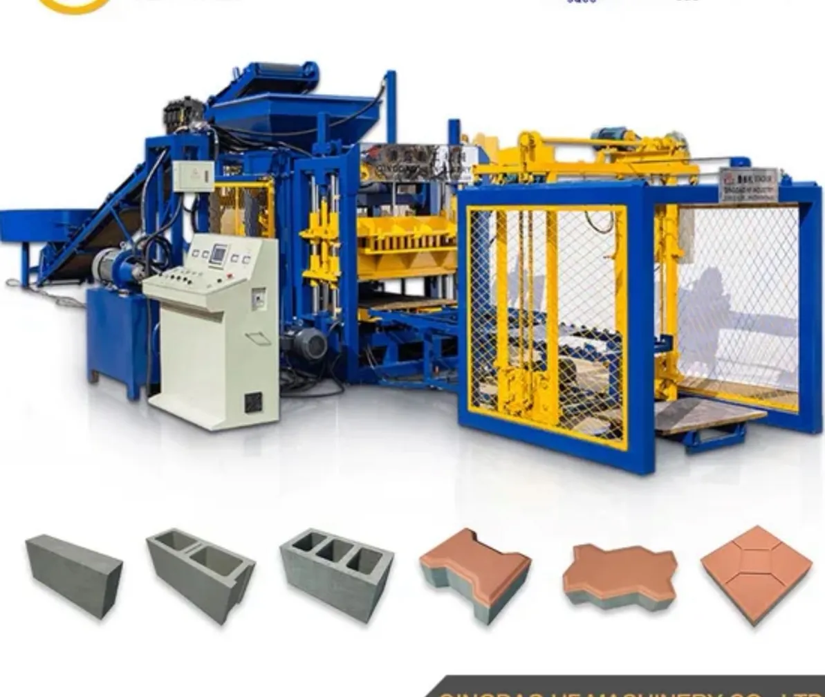 Large-Scale Mobile Block and Paving Plant